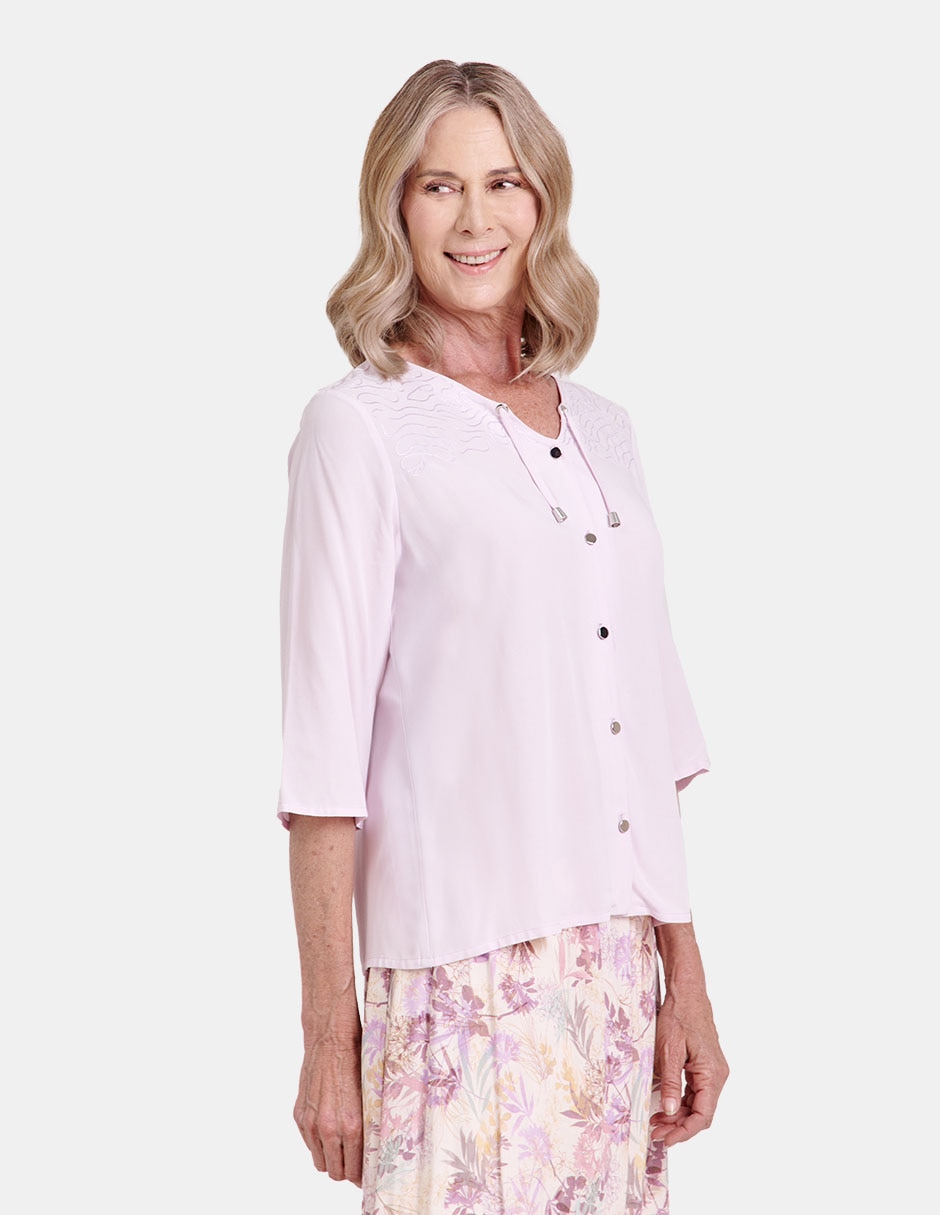 Blusa manga 3/4 para mujer 3