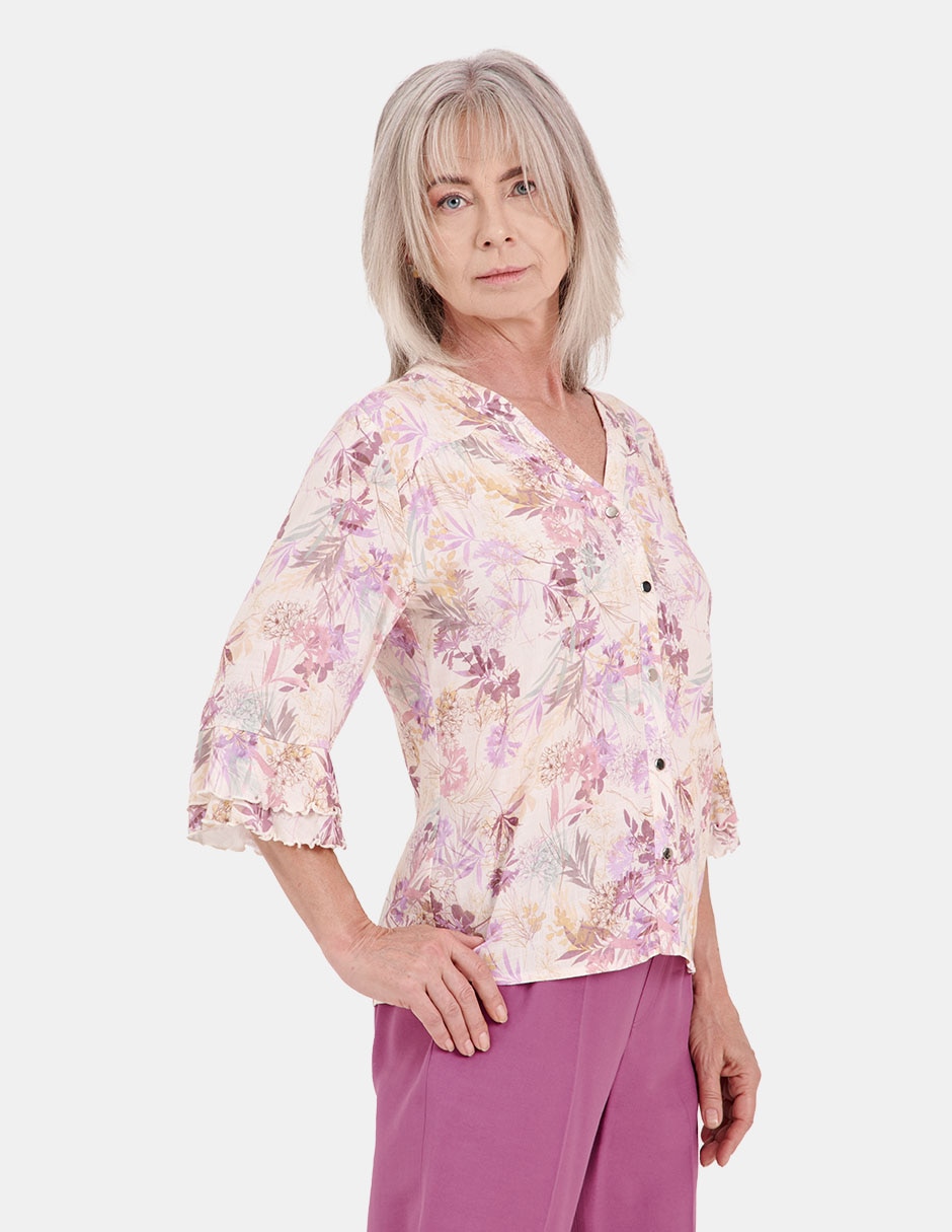 Blusa manga 3/4 para mujer 3