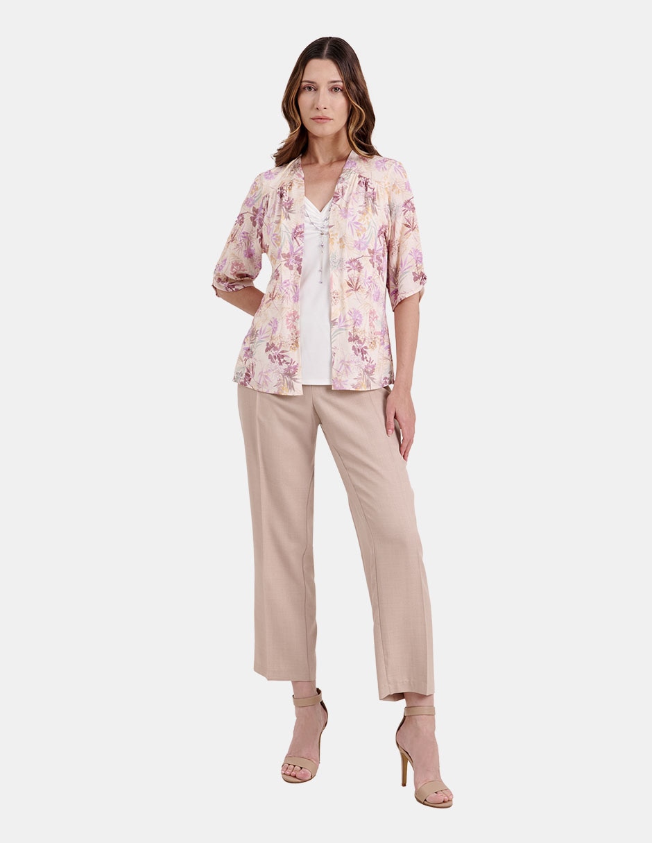 Blusa manga al codo para mujer 2