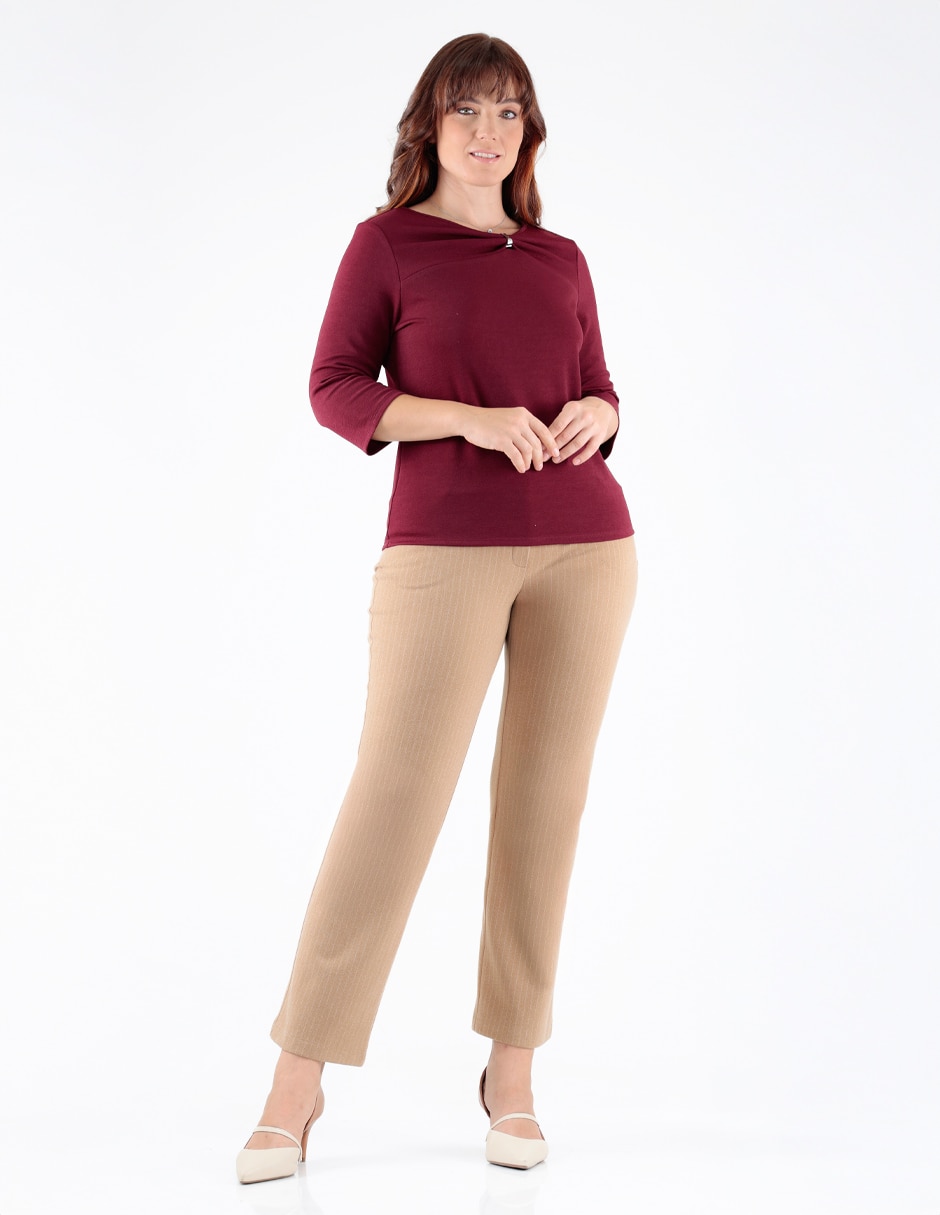 Blusa manga 3/4 para mujer 3