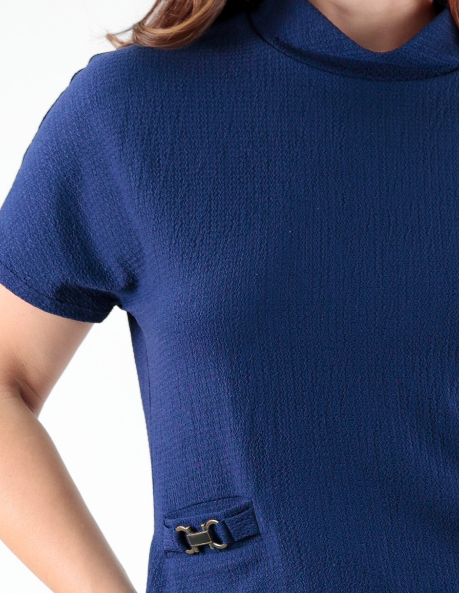 Blusa manga corta para mujer 4