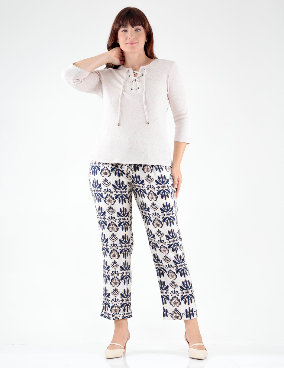 Blusa manga 3/4 para mujer 3