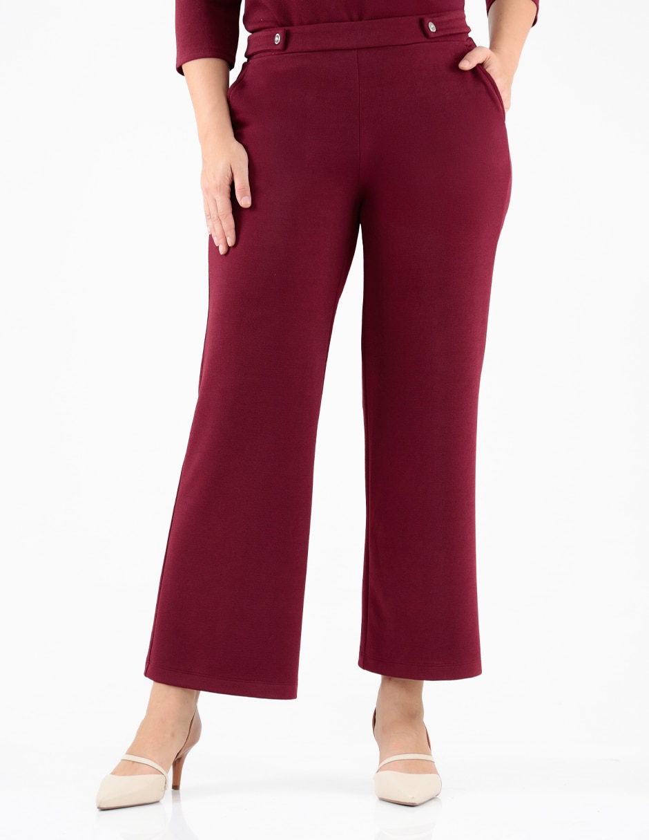 Pantalón regular para mujer