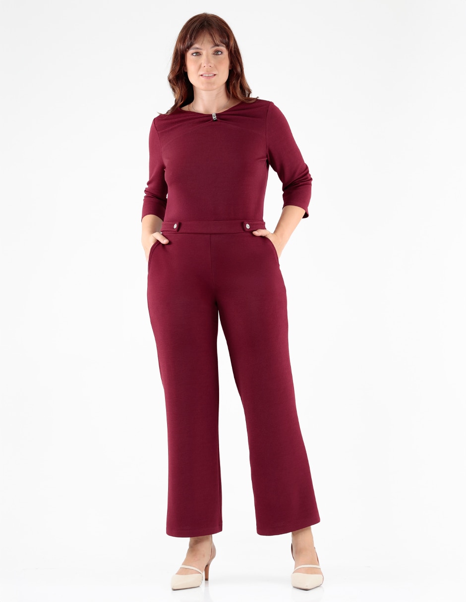 Pantalón regular para mujer 2