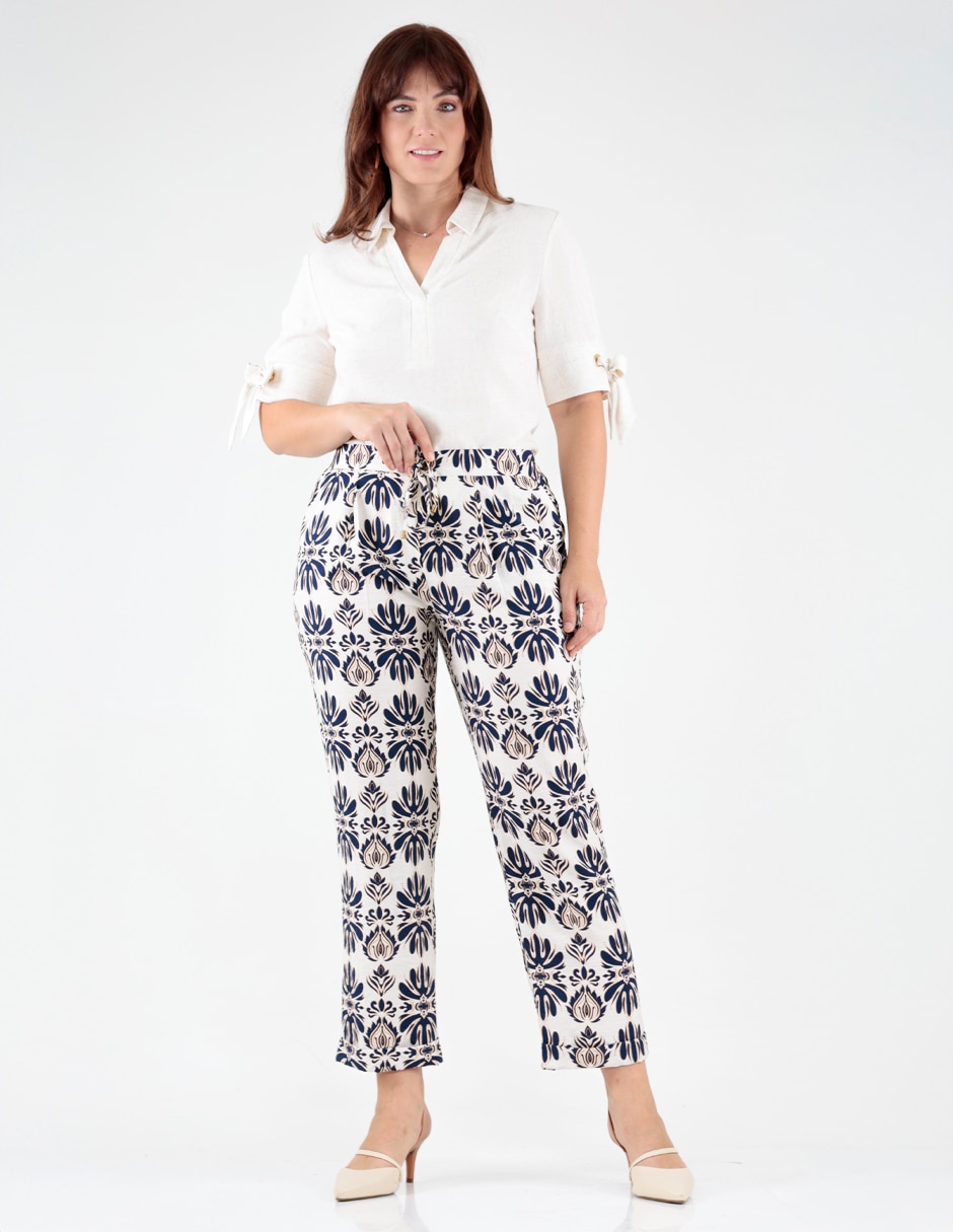 Pantalón regular para mujer 3