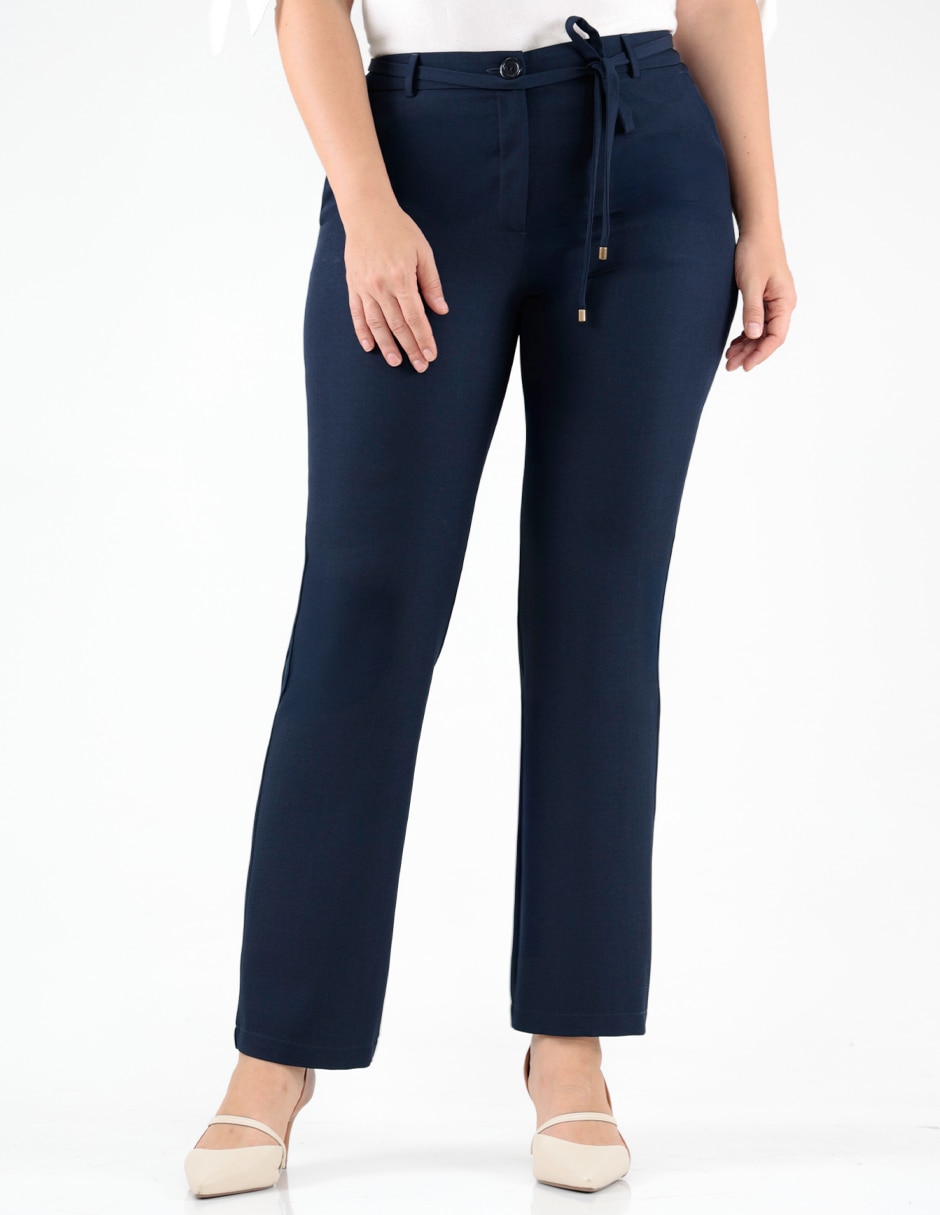 Pantalón regular para mujer