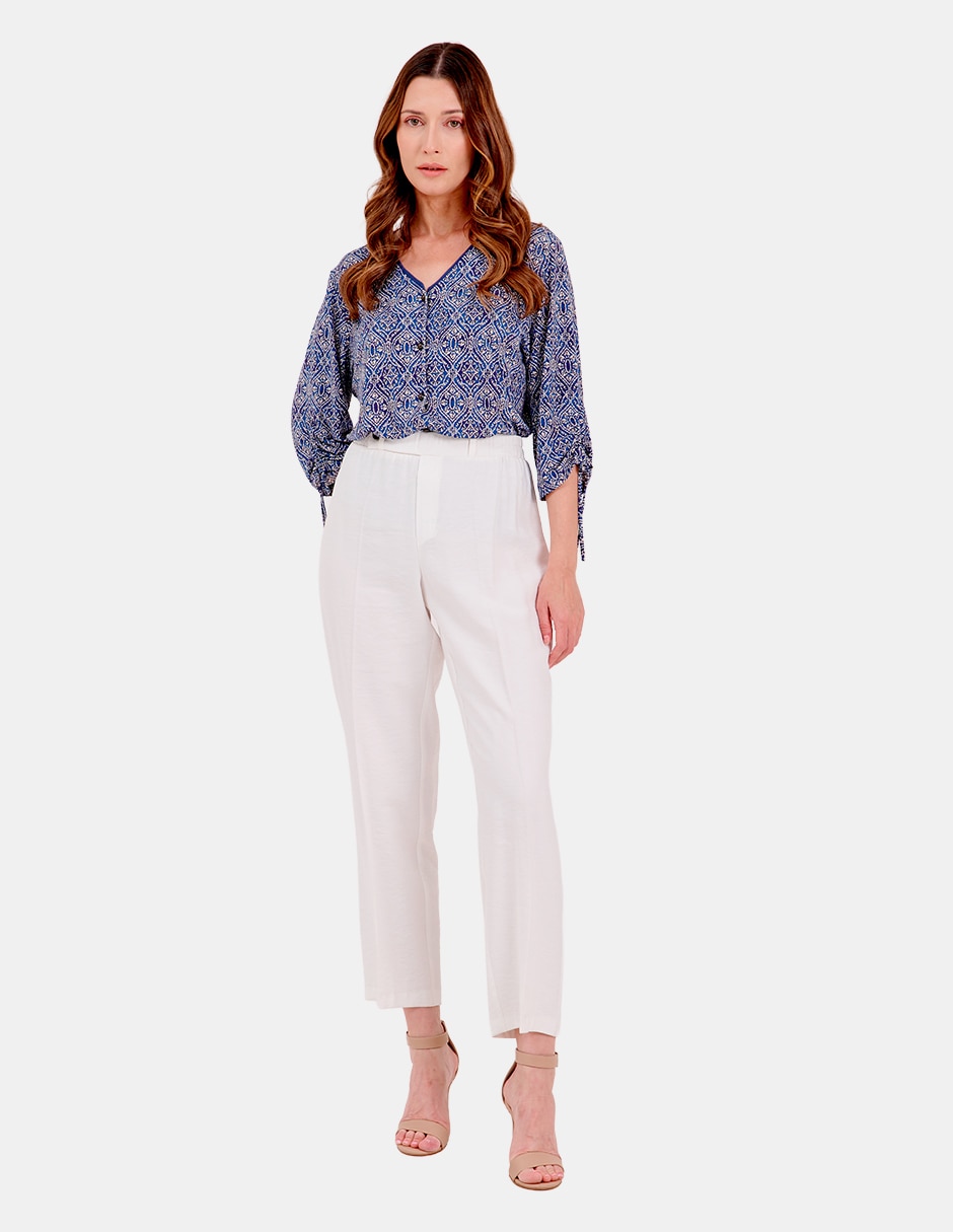 Pantalón regular para mujer 2