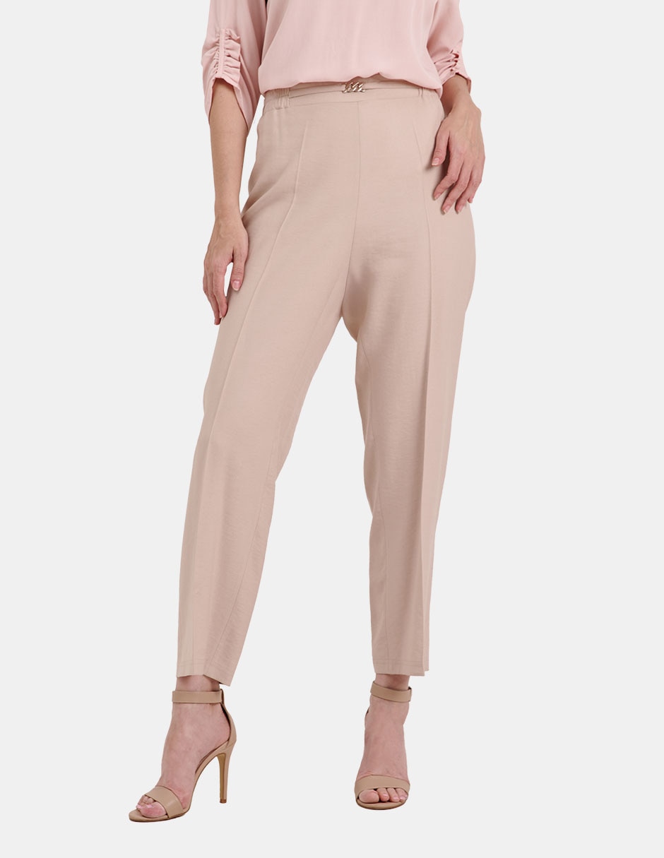 Pantalón de vestir regular para mujer