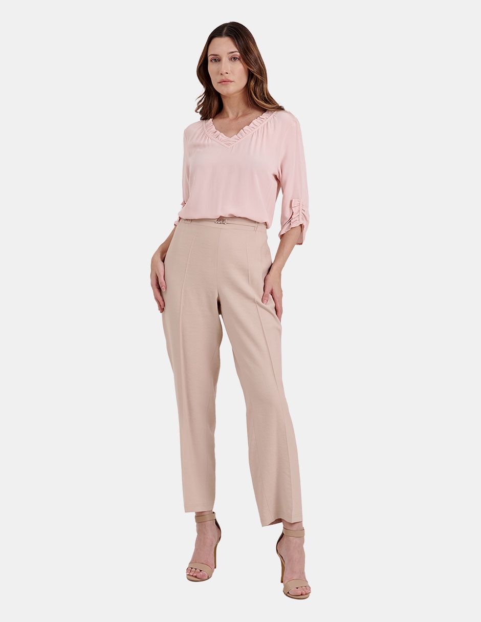 Pantalón de vestir regular para mujer 2