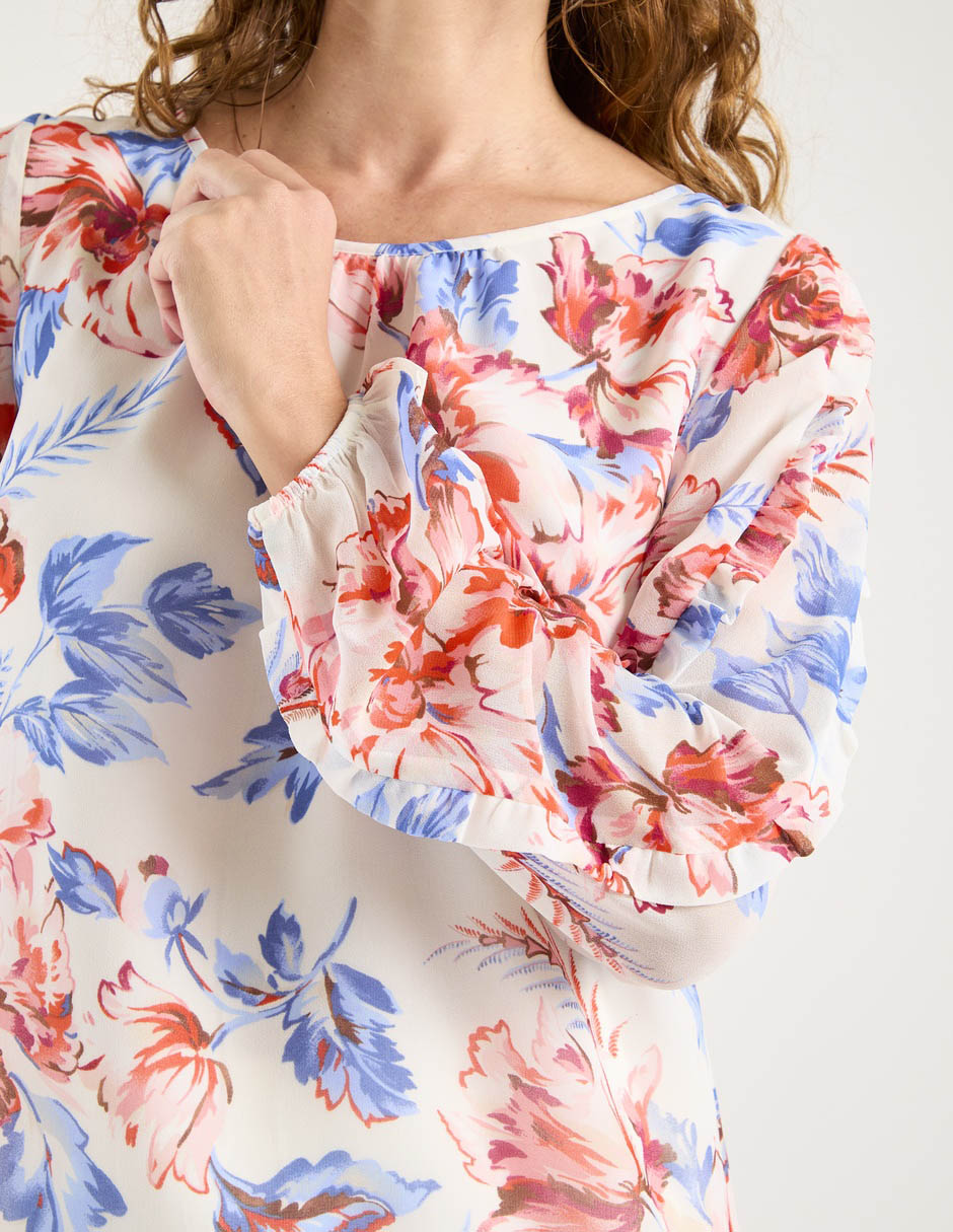 Blusa manga larga para mujer 5
