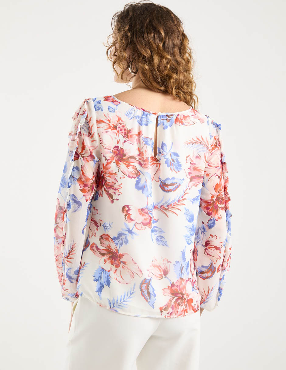 Blusa manga larga para mujer 6