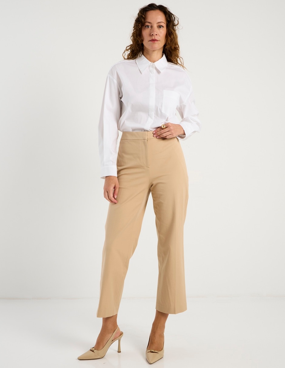 Pantalón capri regular para mujer 3