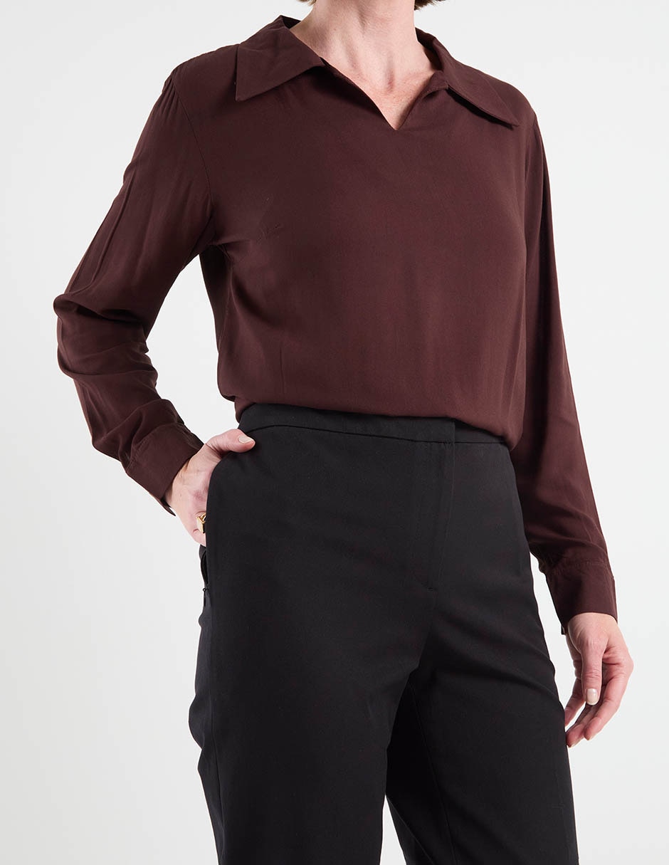 Pantalón de vestir straight para mujer 5