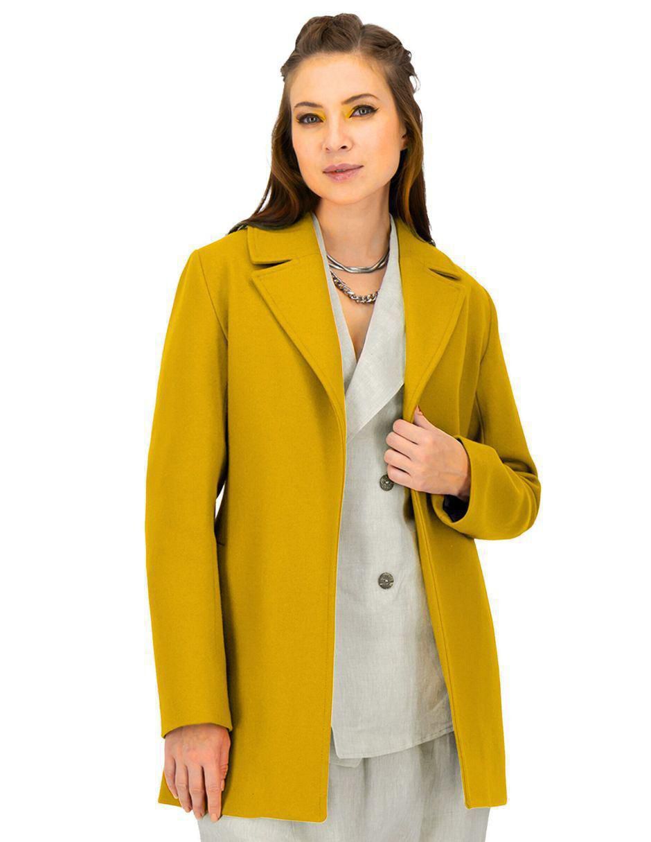 Abrigo de lana para mujer