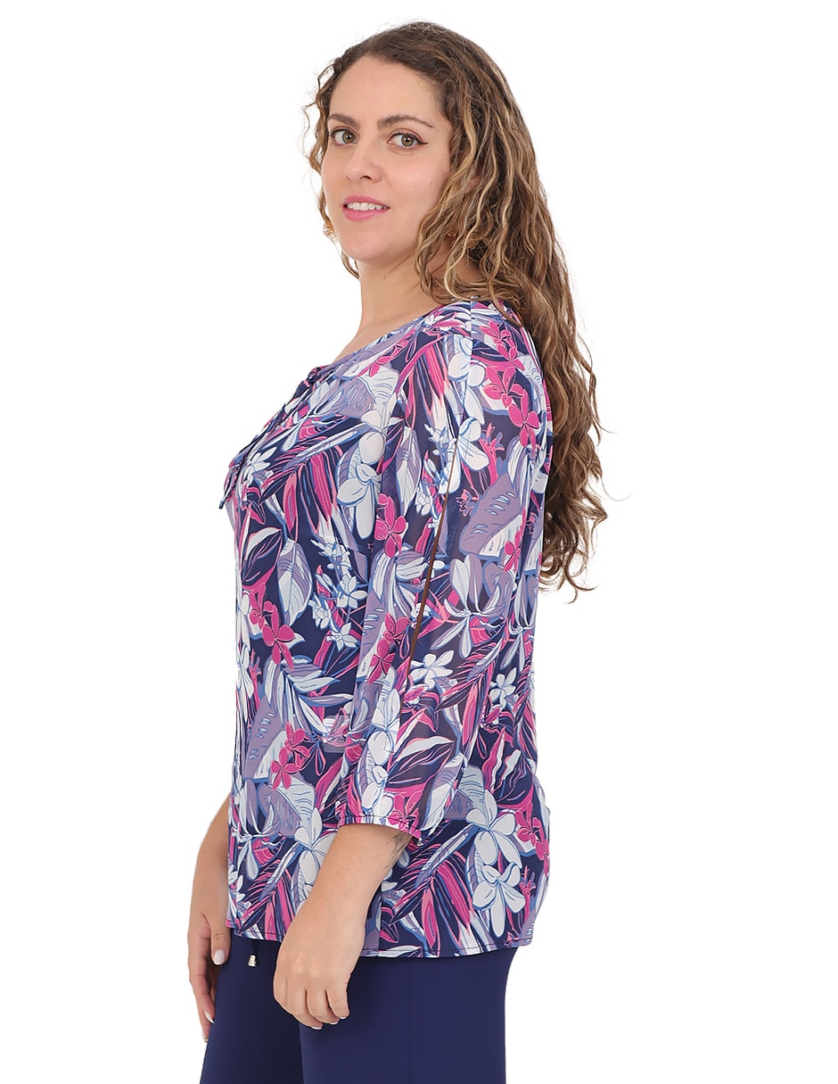Blusa manga 3/4 para mujer 3