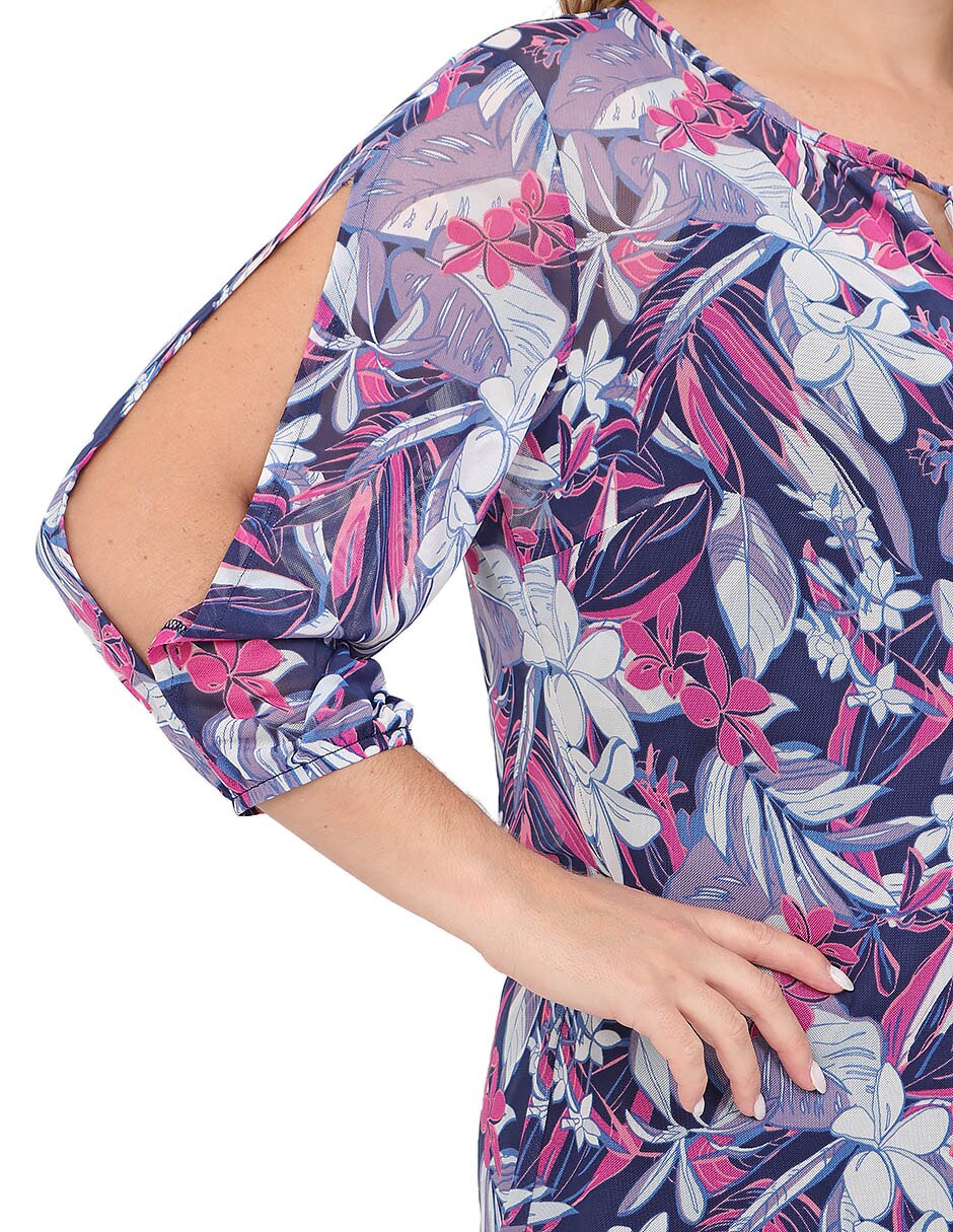 Blusa manga 3/4 para mujer 4
