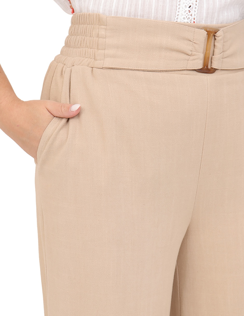 Pantalón amplio para mujer 4