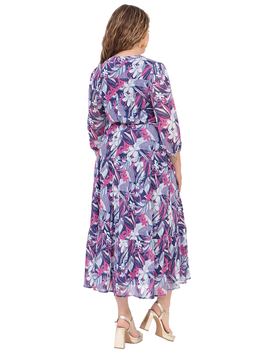 Vestido midi casual para mujer 2