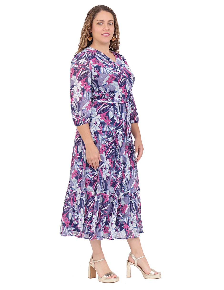 Vestido midi casual para mujer 3