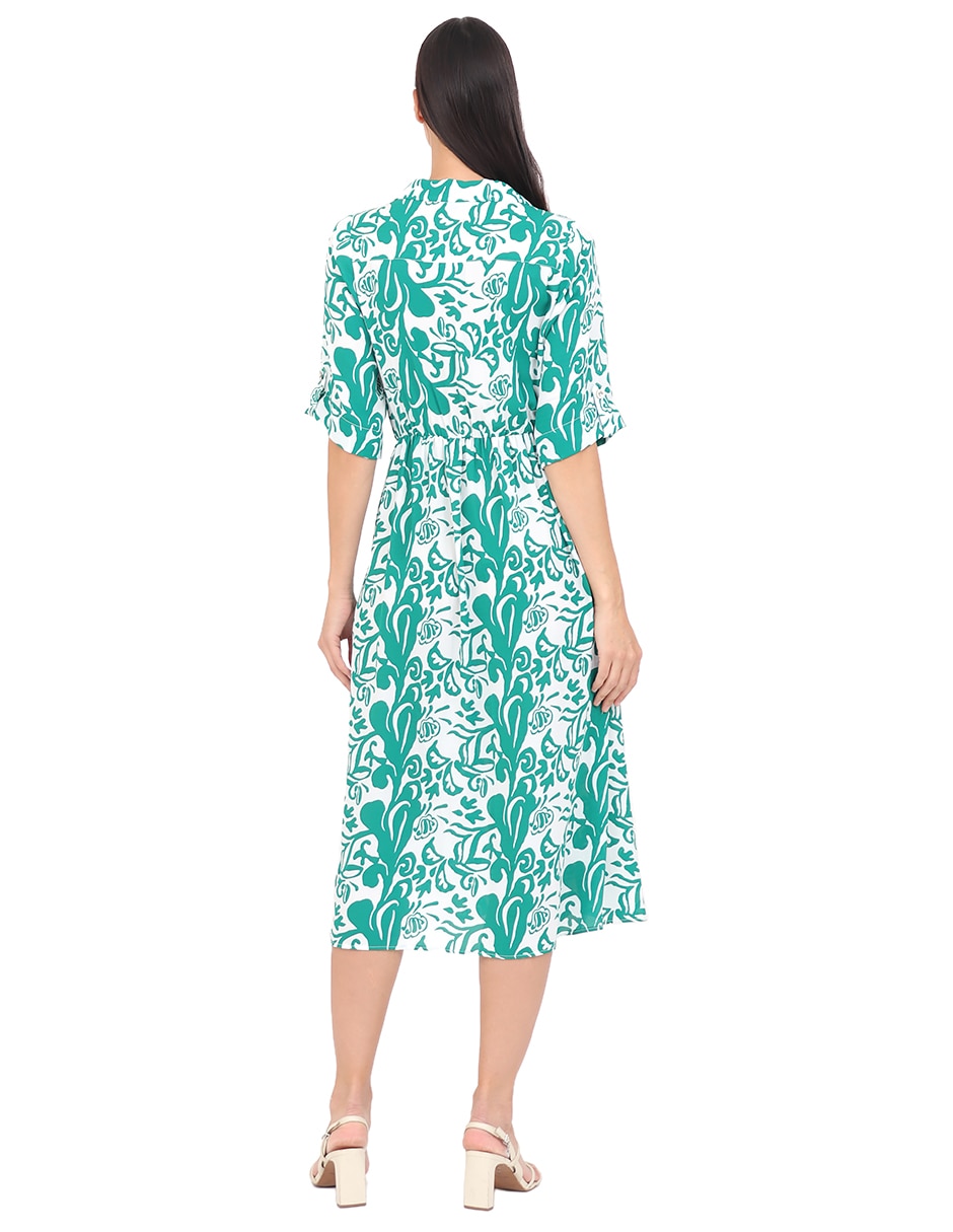 Vestido midi casual para mujer 2
