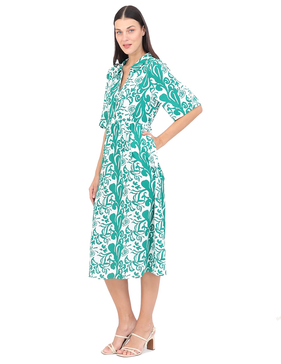 Vestido midi casual para mujer 3