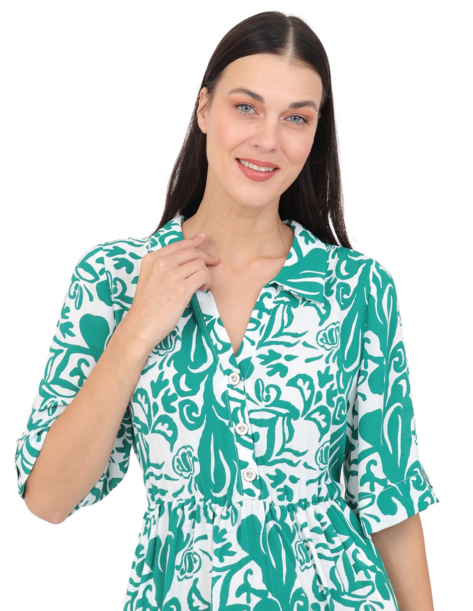 Vestido midi casual para mujer 5