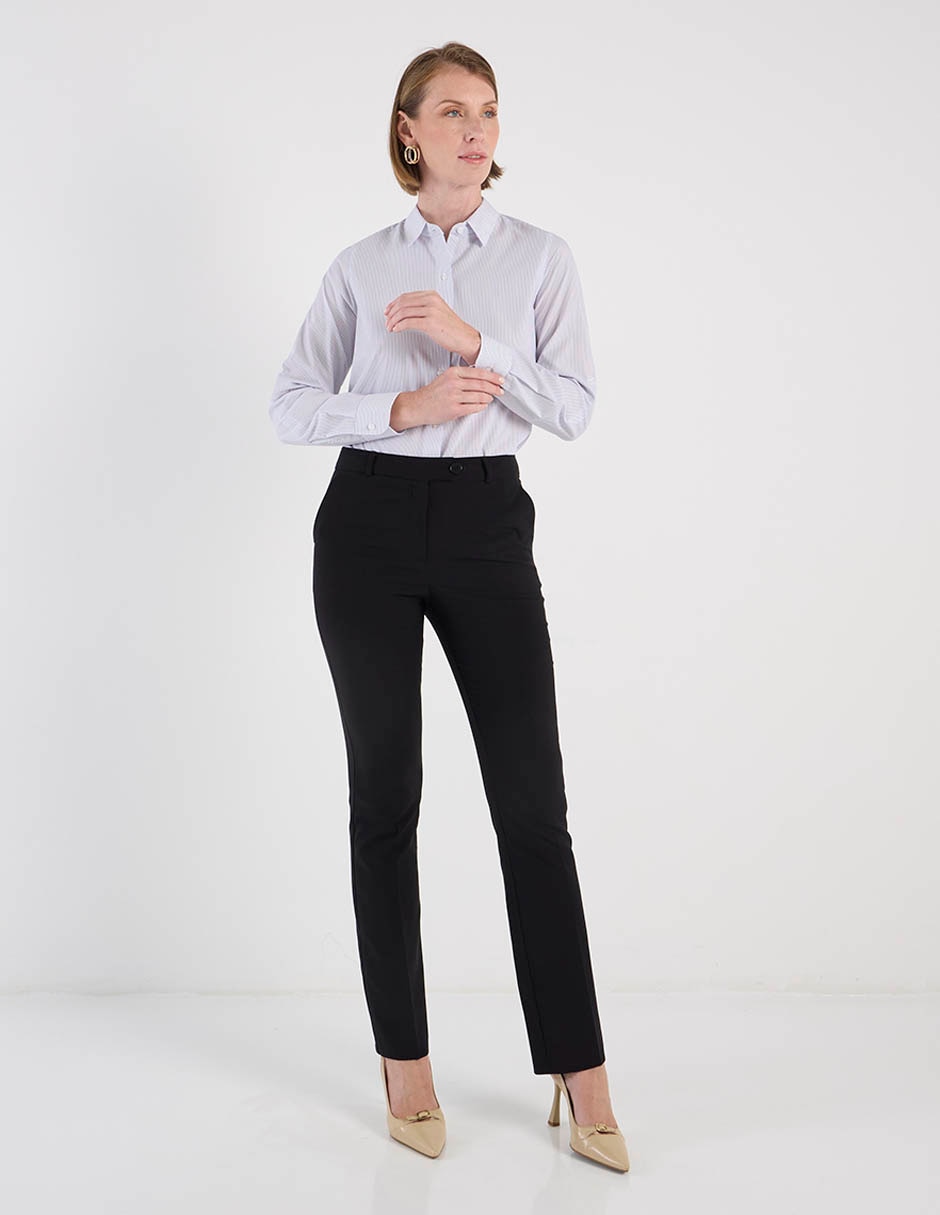 Blusa camisera manga larga para mujer 3