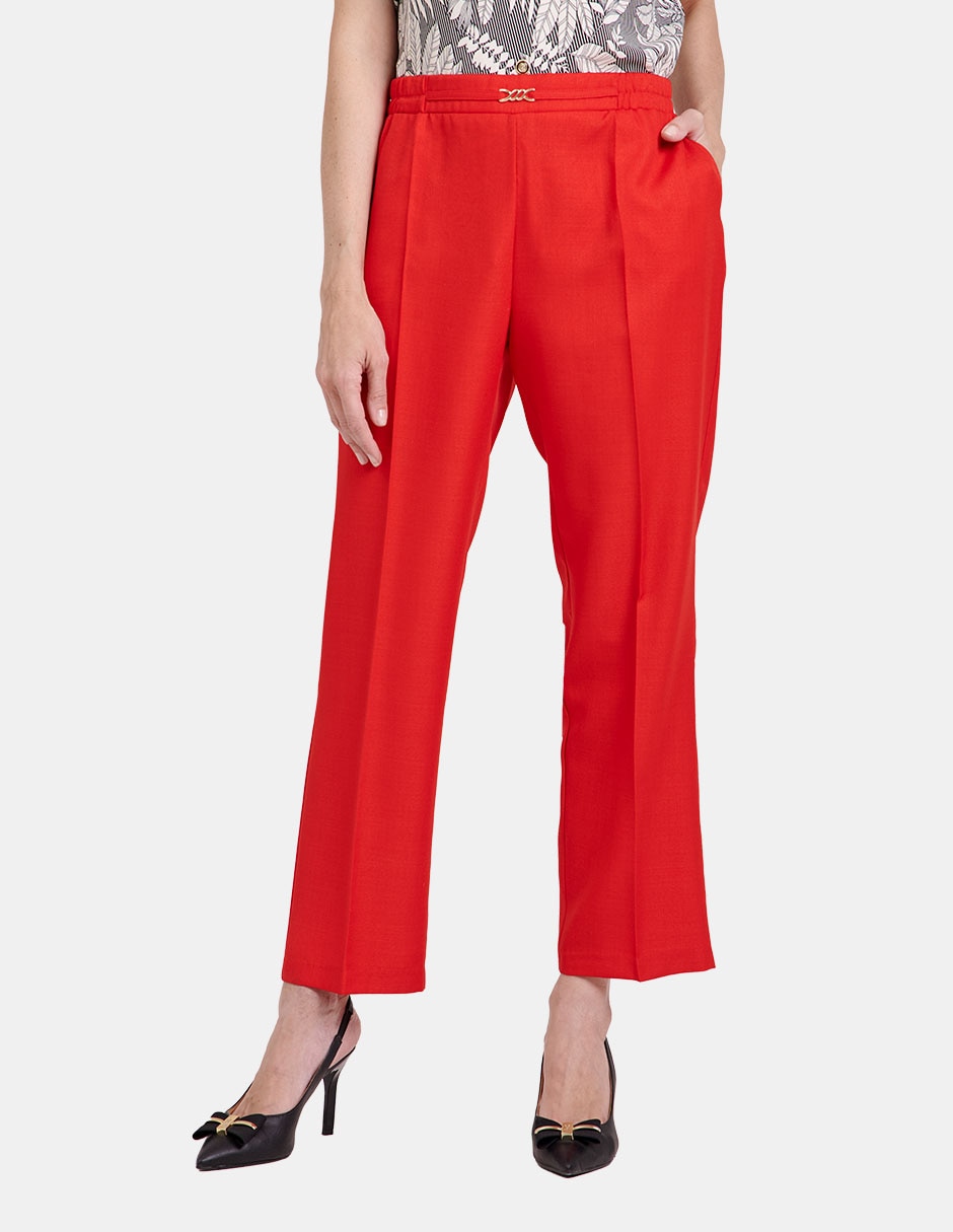 Pantalón de vestir regular para mujer