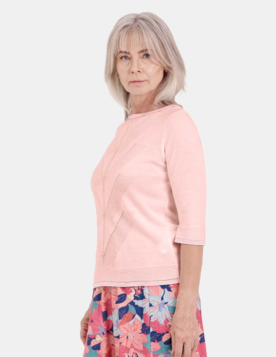 Blusa manga 3/4 para mujer 3