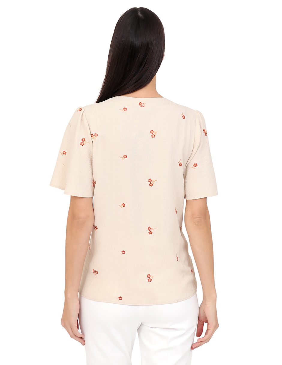 Blusa manga corta para mujer 2
