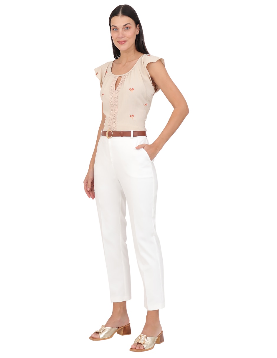 Pantalón slim para mujer 5