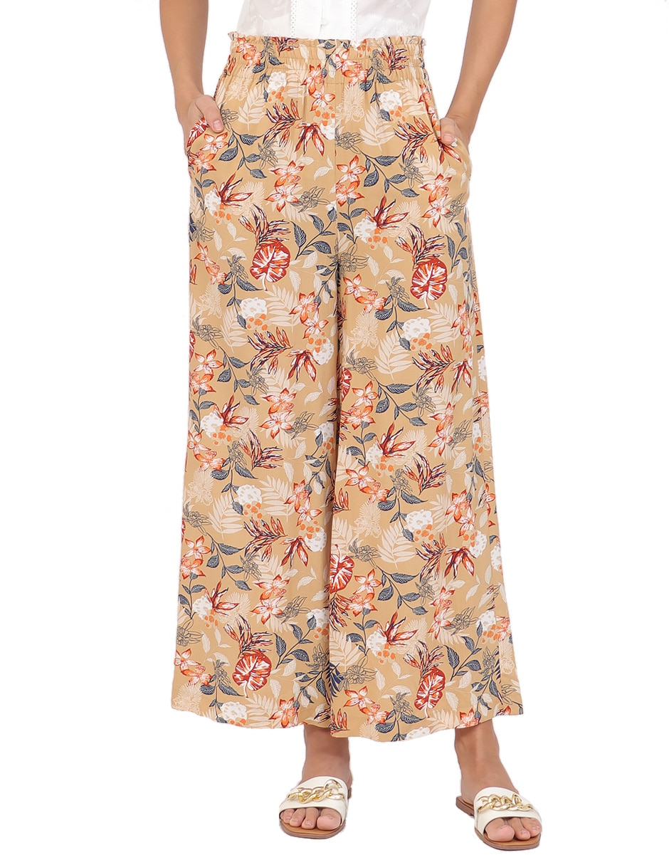 Pantalón wide leg para mujer