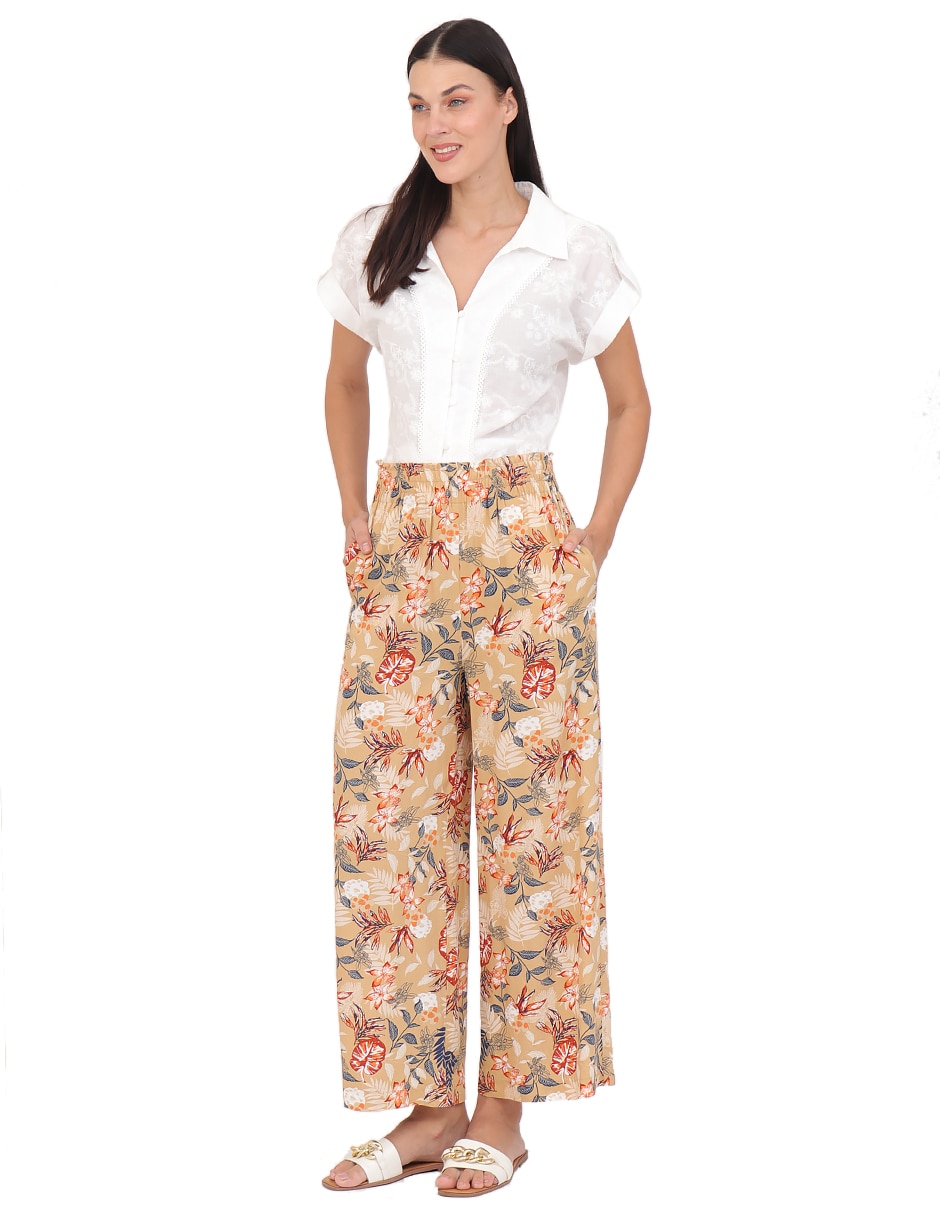 Pantalón wide leg para mujer 5