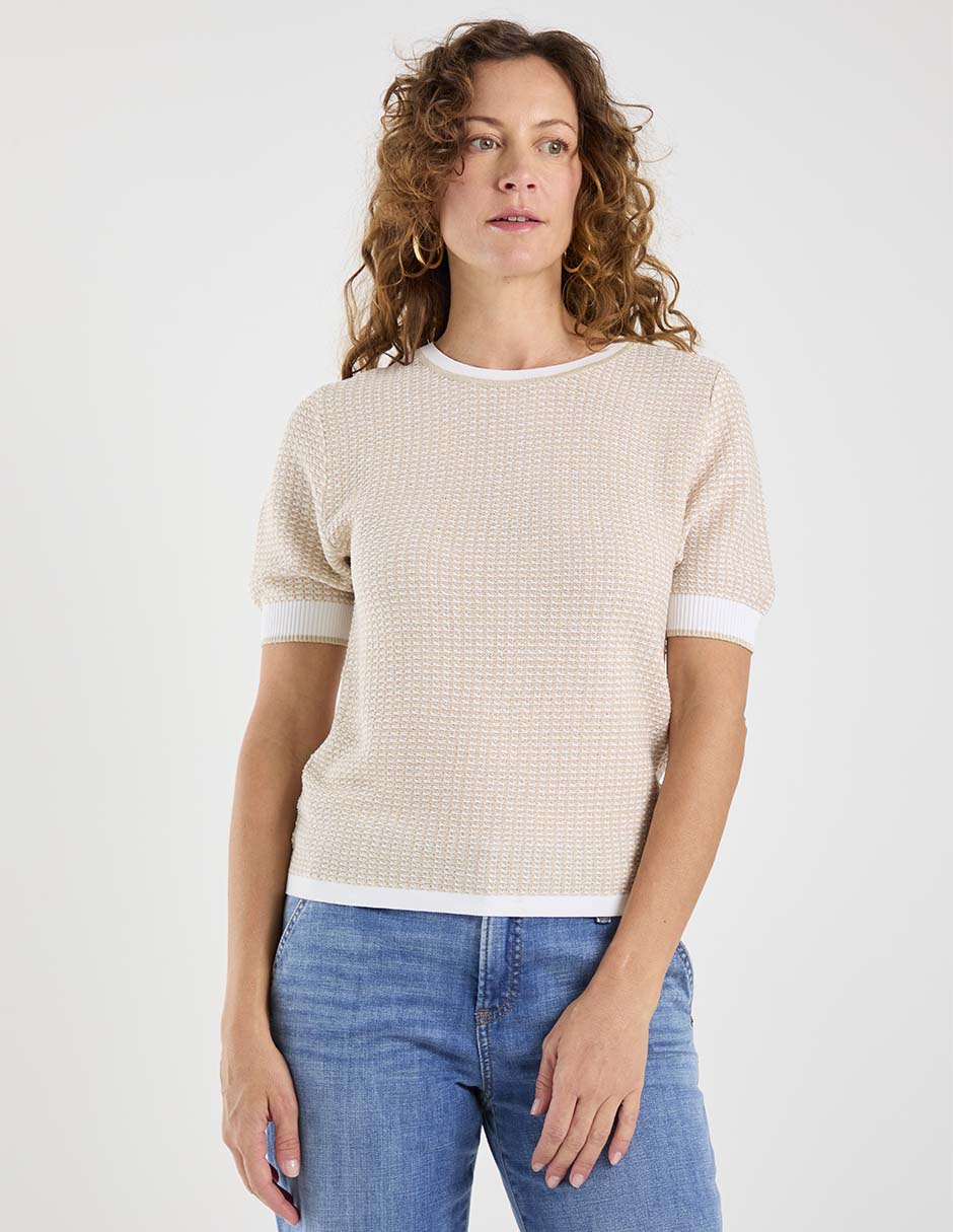 Suéter cuello redondo para mujer Suéter cuello redondo para mujer