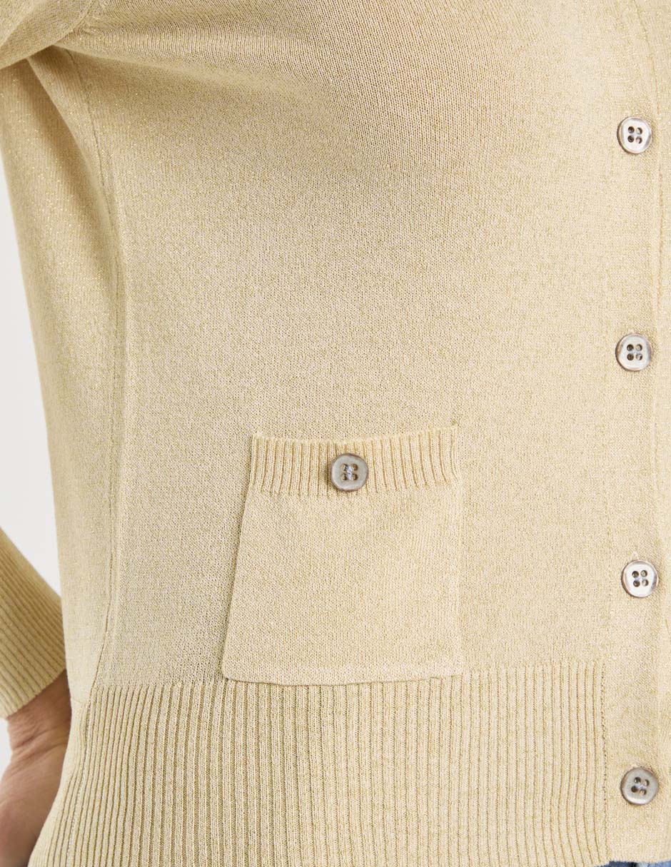 Suéter cuello con botón para mujer 5