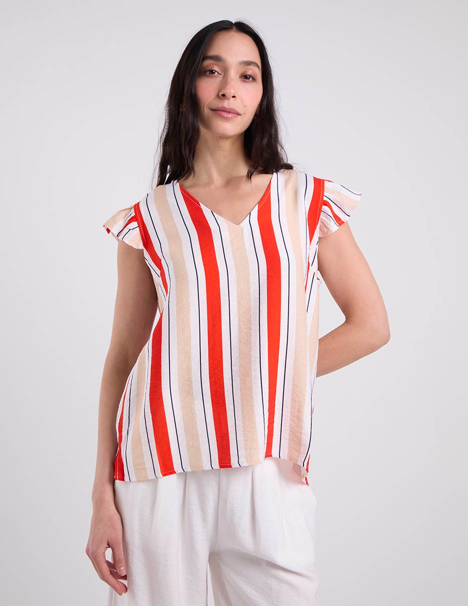 Blusa manga corta para mujer 2
