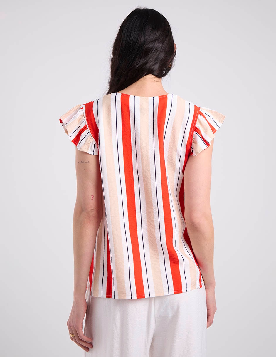 Blusa manga corta para mujer 6