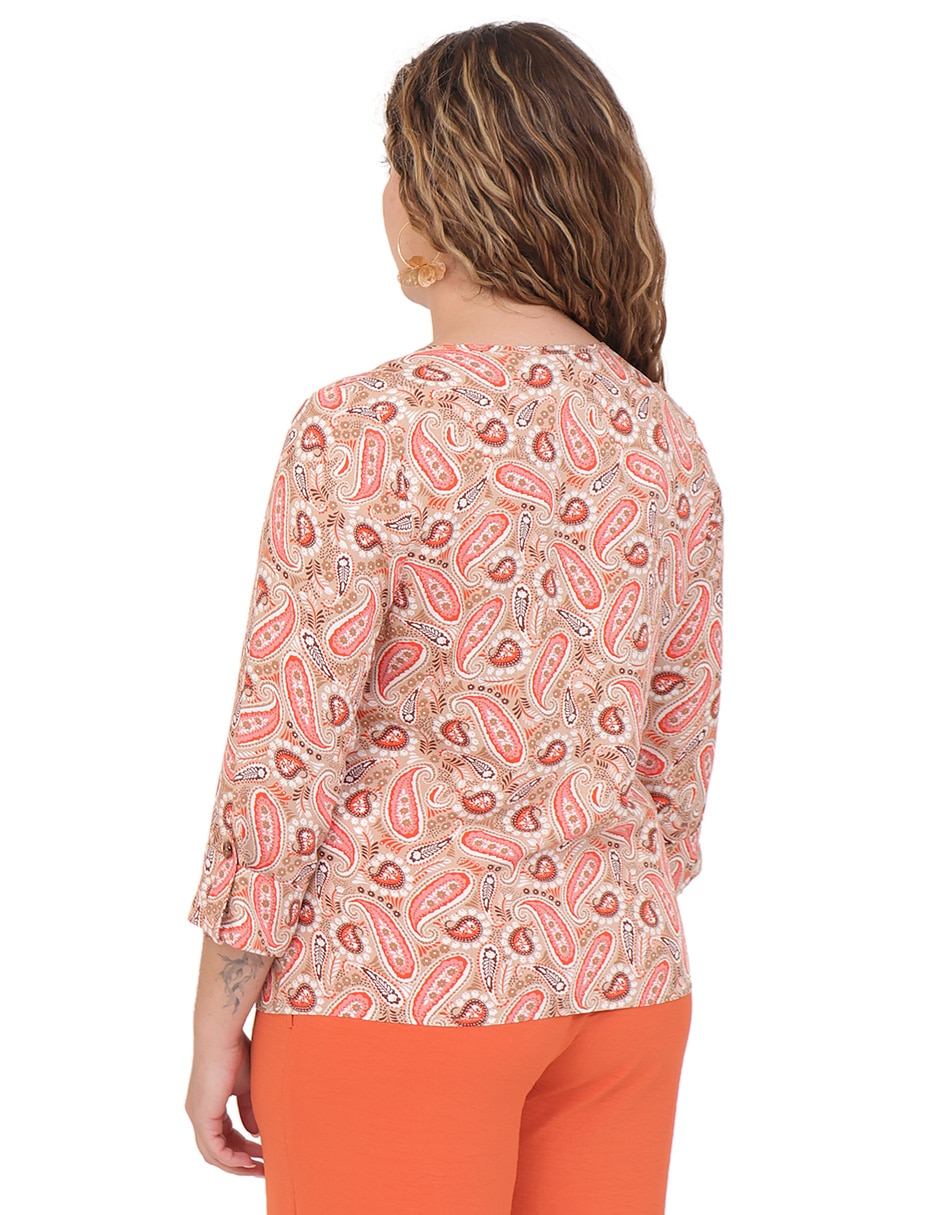 Blusa manga 3/4 para mujer 2