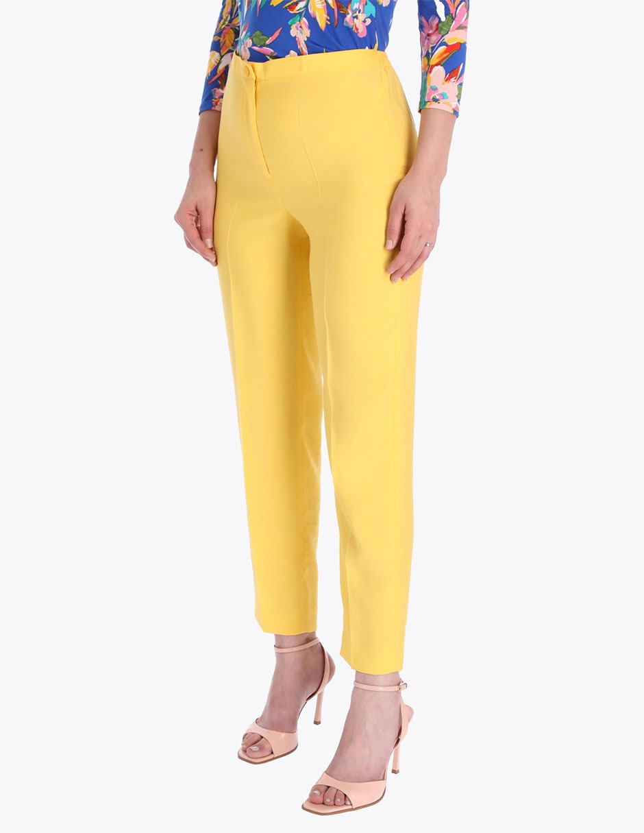 Pantalón de vestir slim para mujer