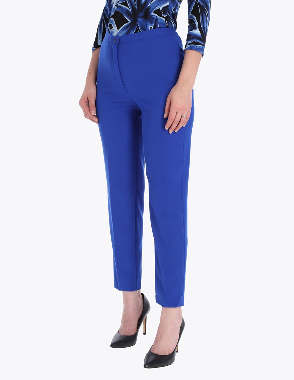 Pantalón de vestir slim para mujer