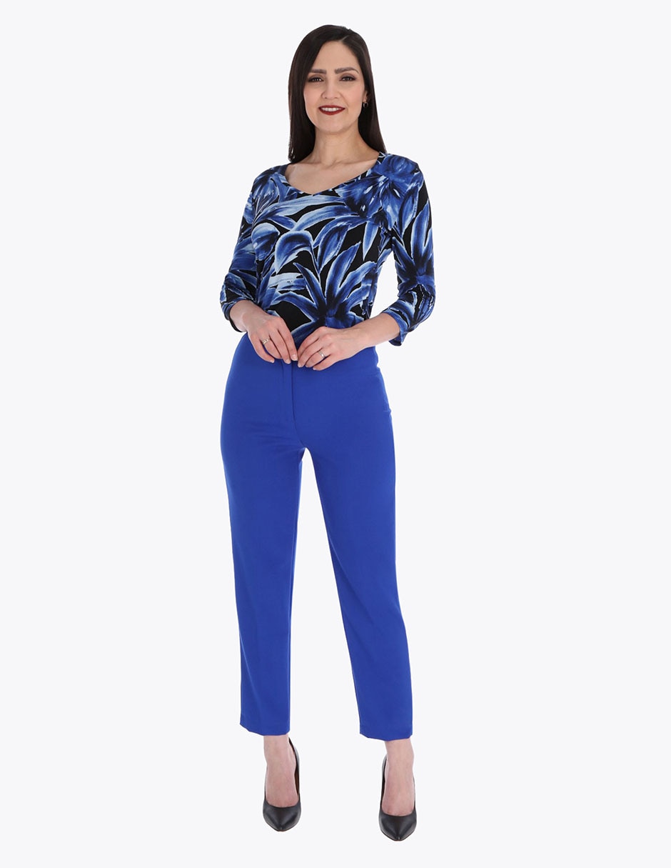 Pantalón de vestir slim para mujer 3