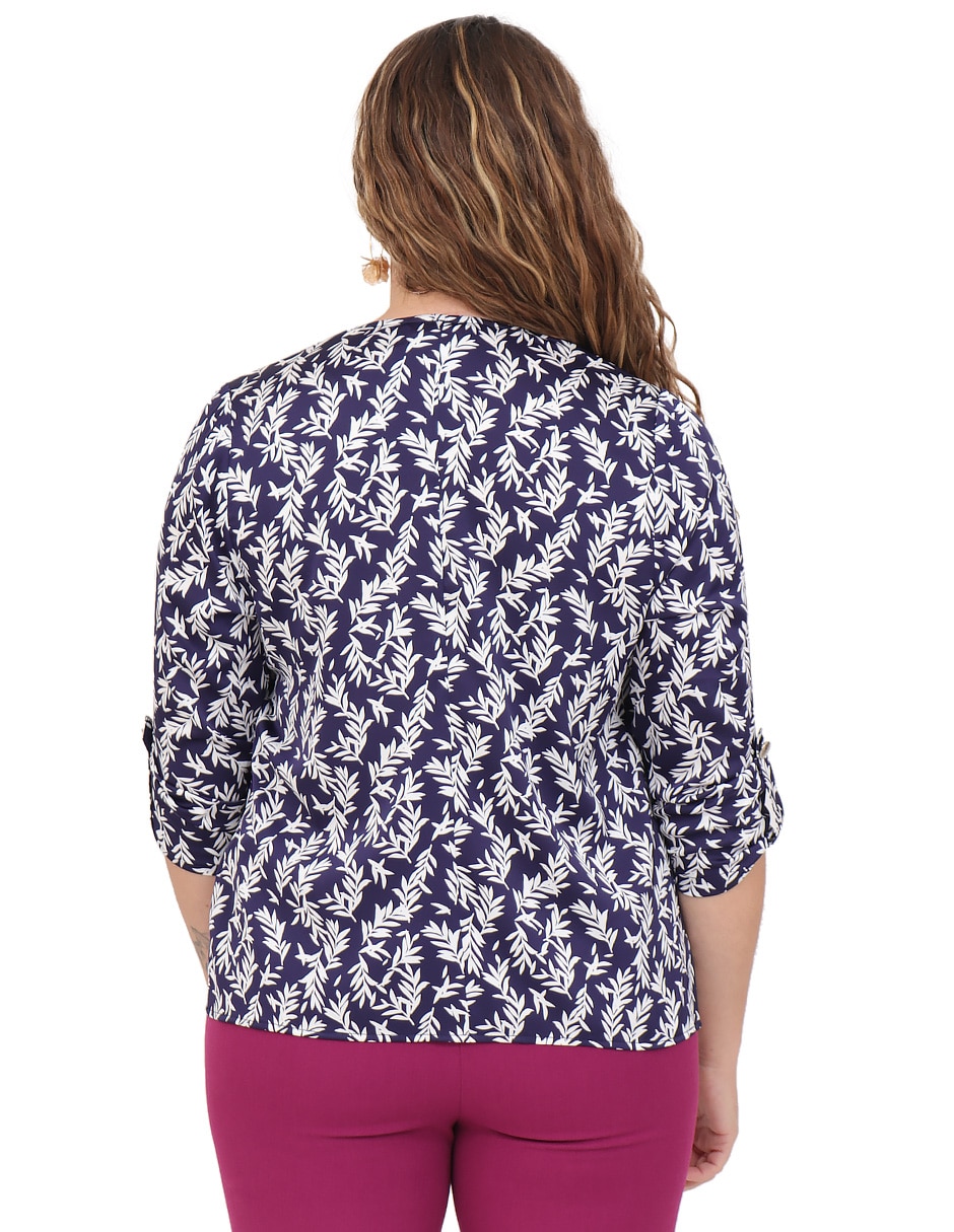 Blusa manga corta para mujer 2
