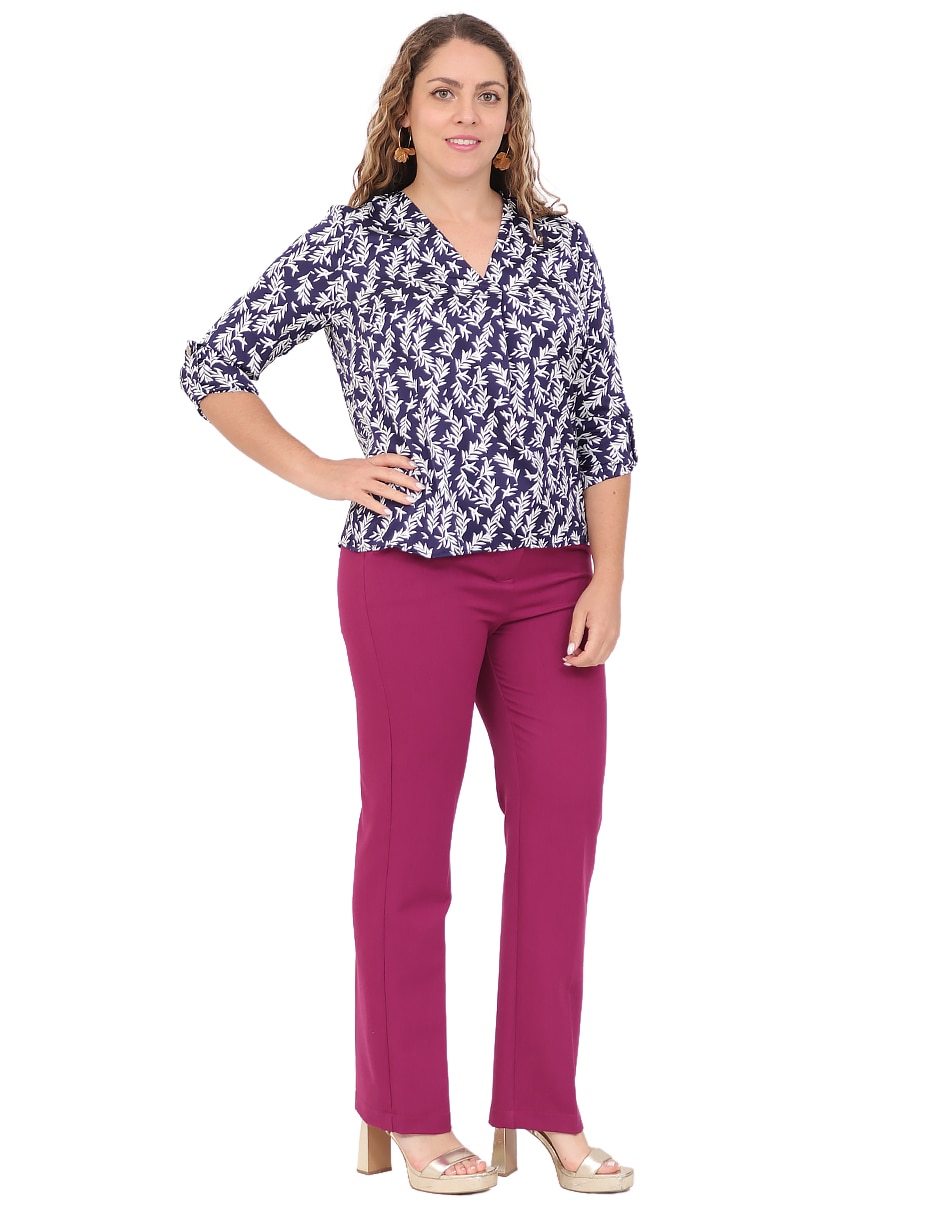 Blusa manga corta para mujer 6