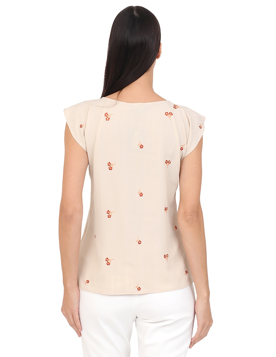 Blusa manga corta para mujer 2