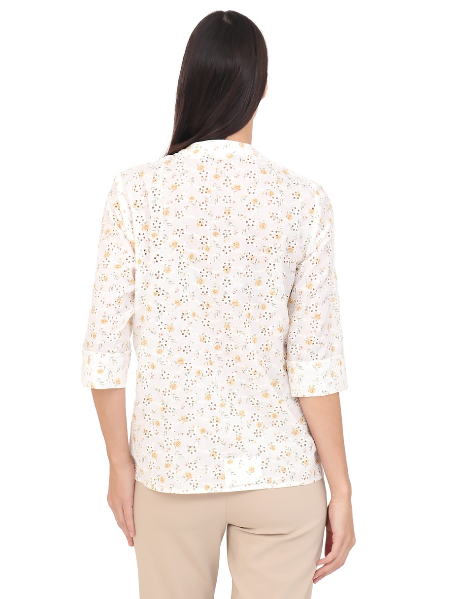Blusa manga 3/4 para mujer 2