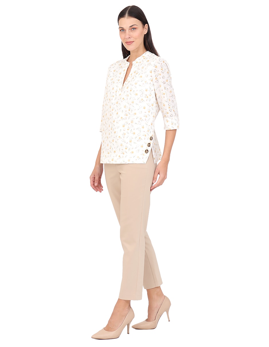 Blusa manga 3/4 para mujer 6