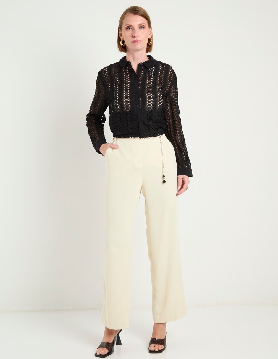 Pantalón wide leg para mujer 2
