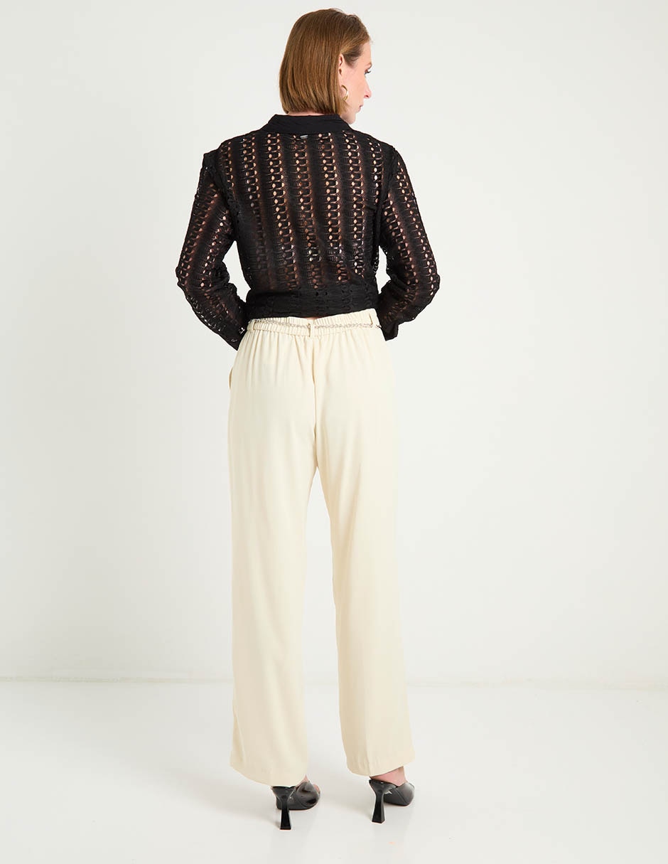 Pantalón wide leg para mujer 6