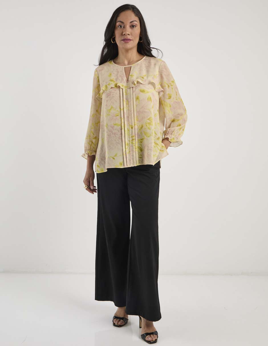 Blusa manga 3/4 para mujer 3