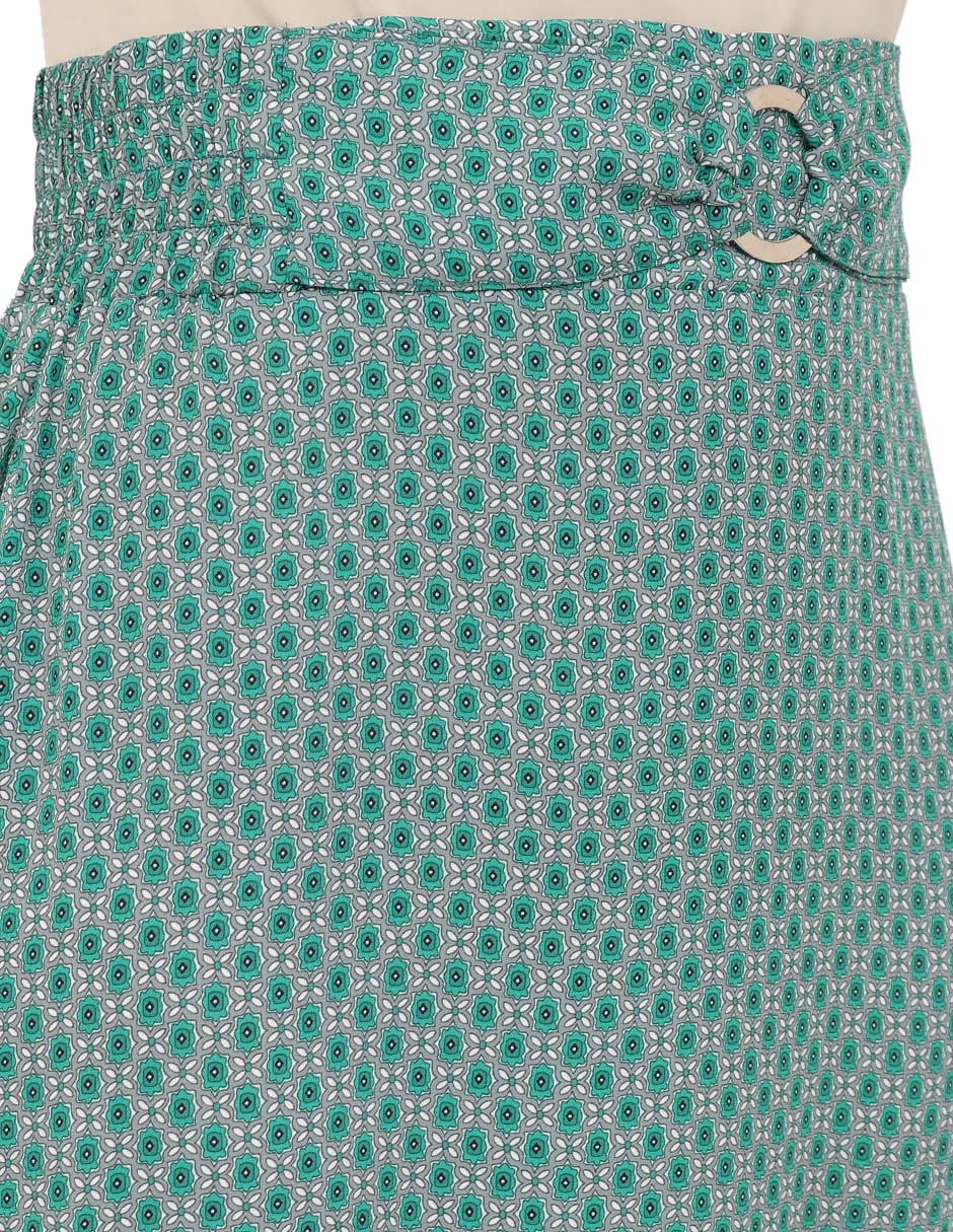 Falda midi a la cintura 4